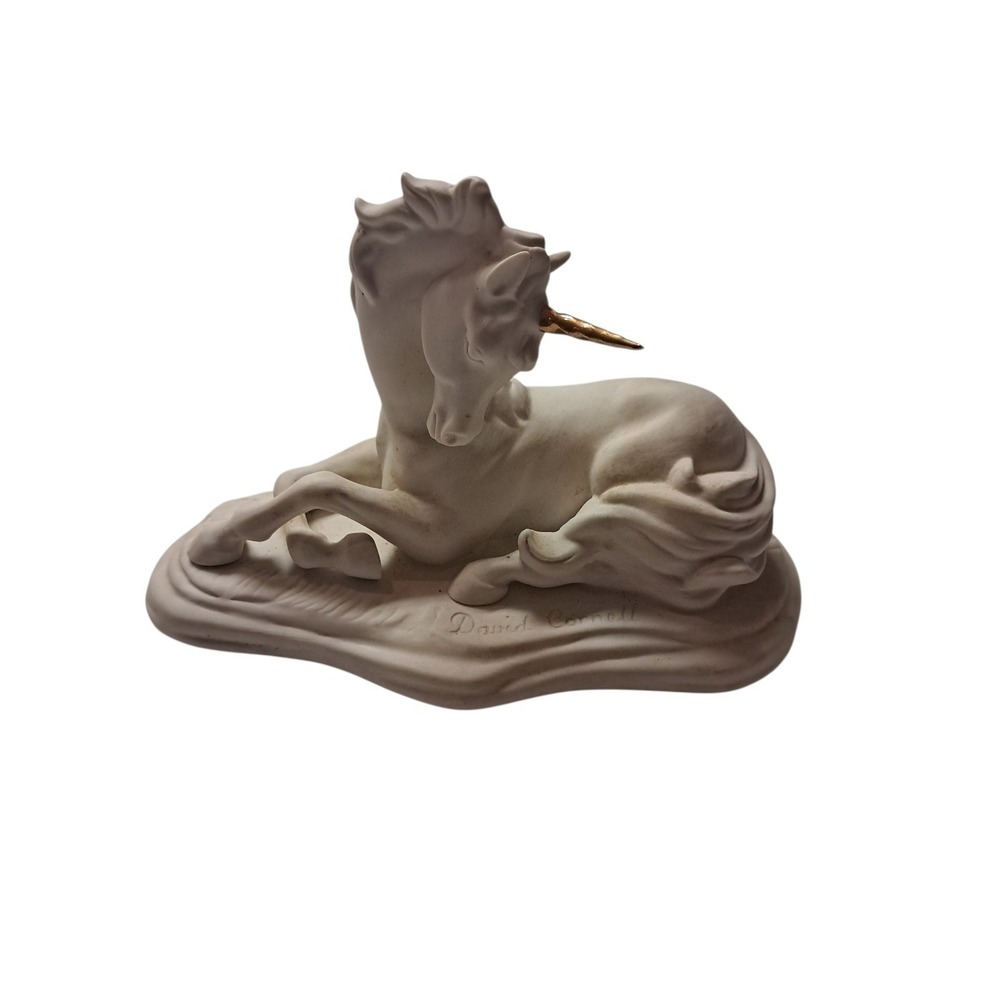 Franklin‎ Mint 1986 "Guardian of the Heart"  Porcelain UNICORN By David Cornell